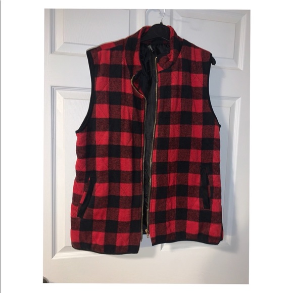 Plaid Vest ❤️ - Picture 1 of 3